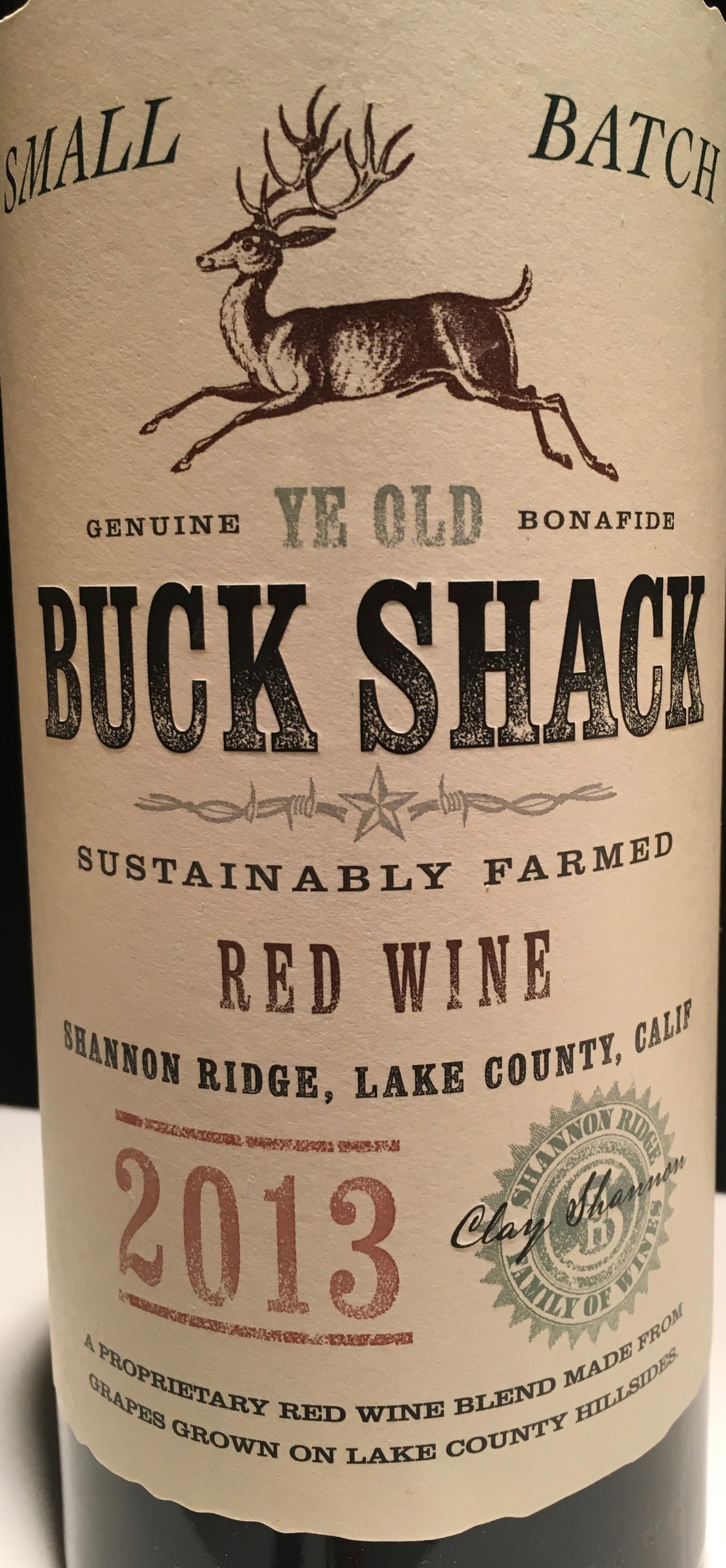 Wine of the Week-Ye Old Buck Shack Red Wine | Cooking with Tami