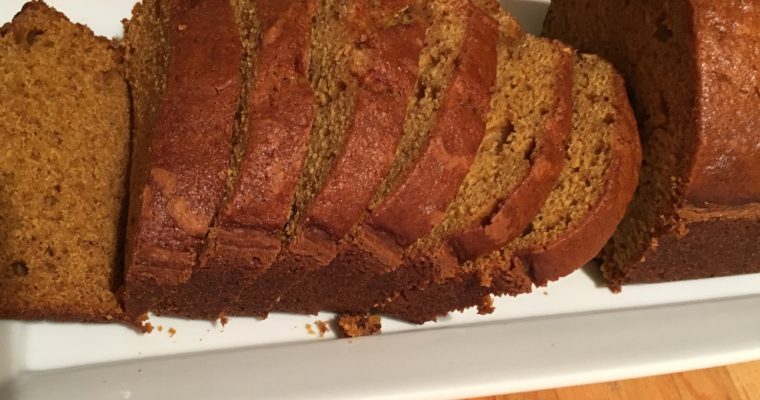 Treat Tuesday-Pumpkin Bread