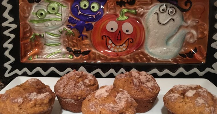 Treat Tuesday-Pumpkin Apple Muffins