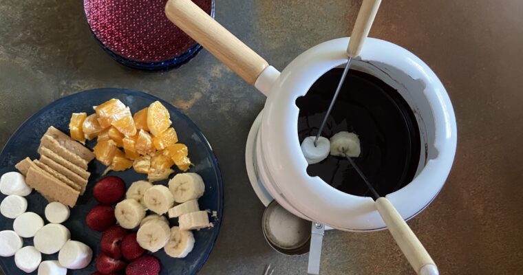 Treat Tuesday-Chocolate Fondue