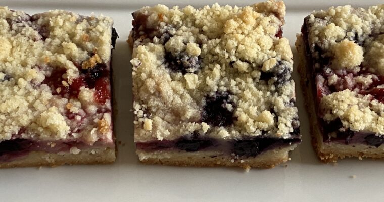 Treat Tuesday-Berry Shortbread Bars