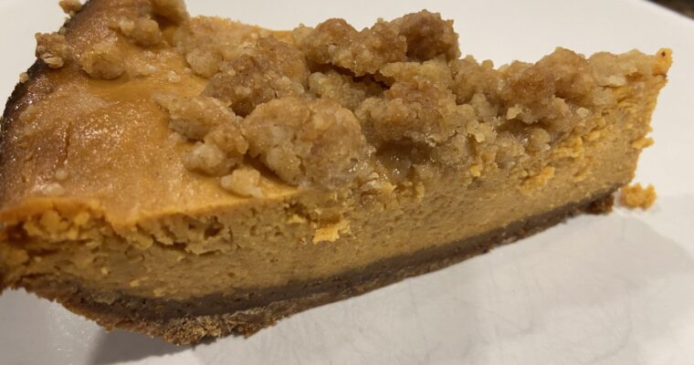 Gingersnap Pumpkin Pie