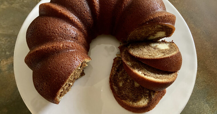 Treat Tuesday-Marble Spice Bundt Cake