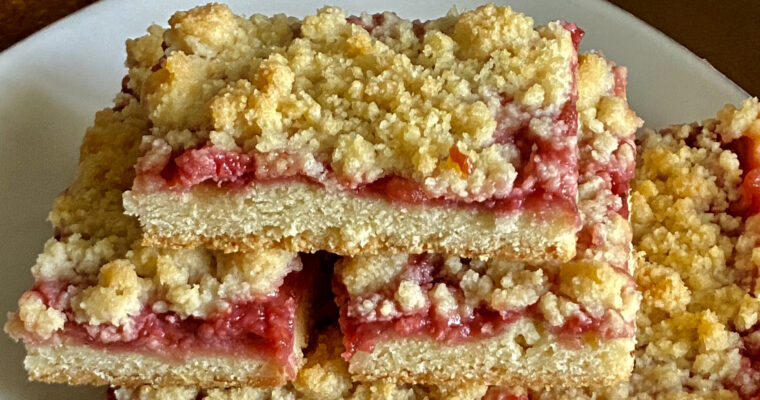 Treat Tuesday-Strawberry Crumble Bars