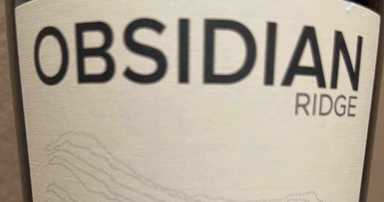 Wine of the Week-Obsidian Ridge Cabernet Sauvignon