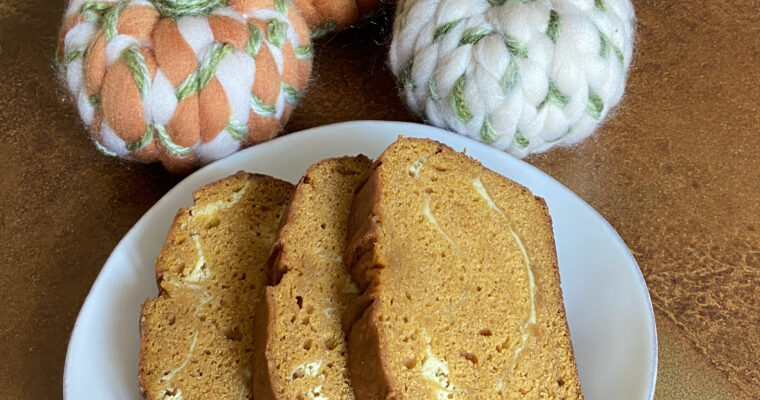 Treat Tuesday-Pumpkin Cream Cheese Bread