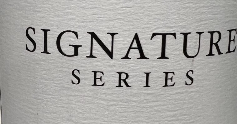 Wine of the Week-Signature Series Red