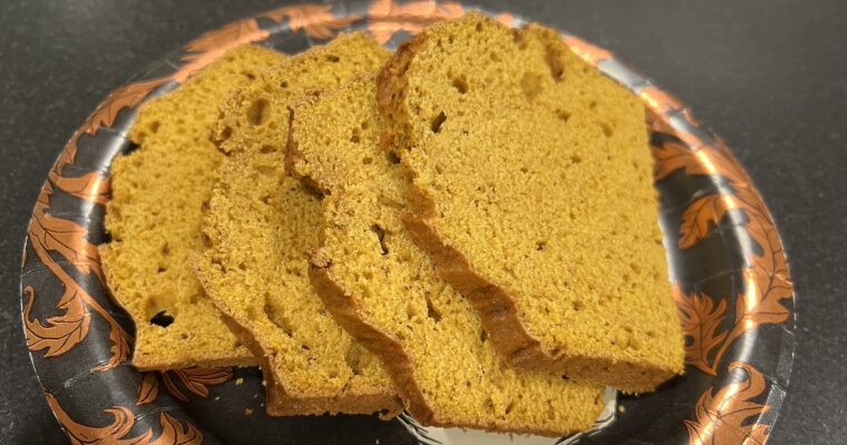 Treat Tuesday-Pumpkin Bread