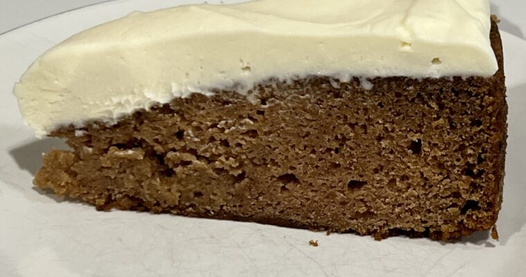 Treat Tuesday-Applesauce Bourbon Cake