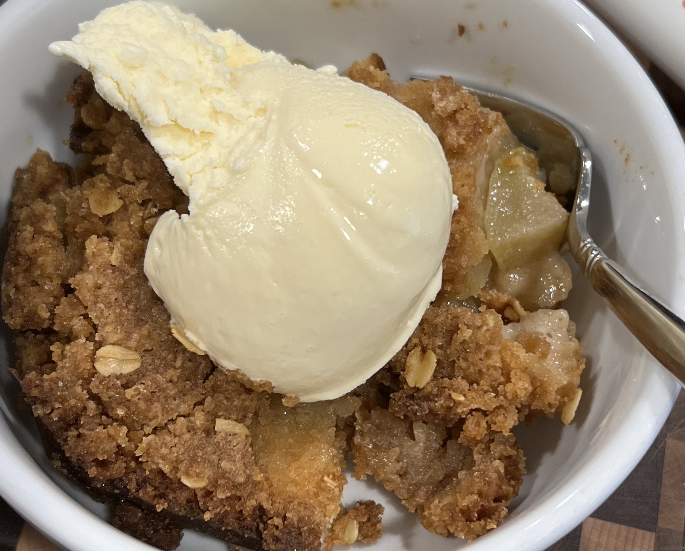 Apple Cake Cobbler