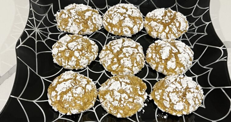 Treat Tuesday-Pumpkin Chai Crinkles