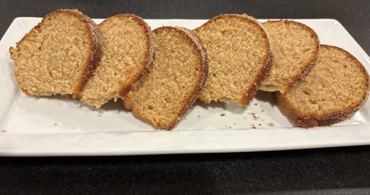 Treat Tuesday-Apple Cider-Doughnut Cake