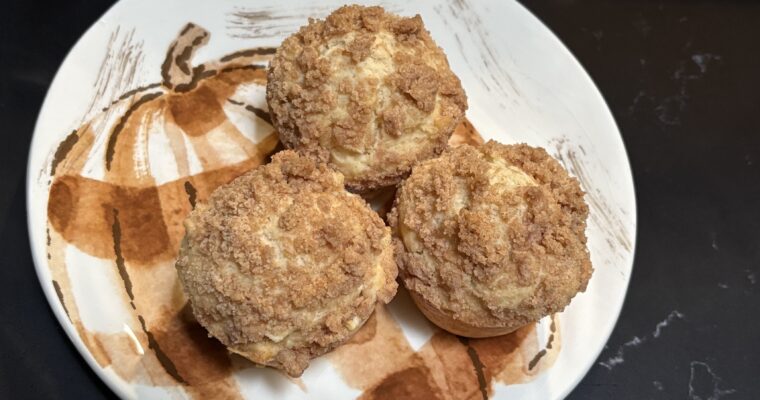 Treat Tuesday-Cinnamon Apple Muffins