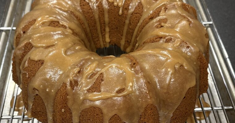 Treat Tuesday-Maple-Glazed Pumpkin Cake
